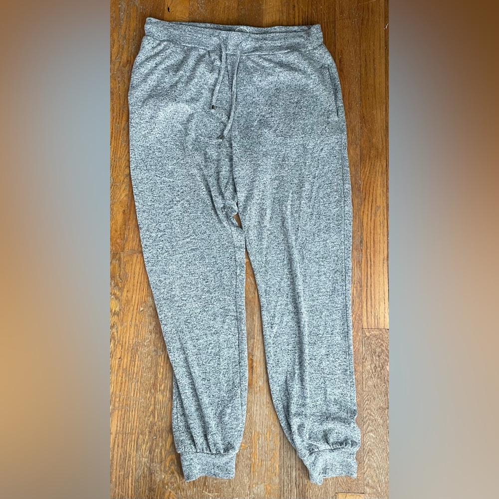 Snag Tights Sweatpants Joggers Marl Gray Size D